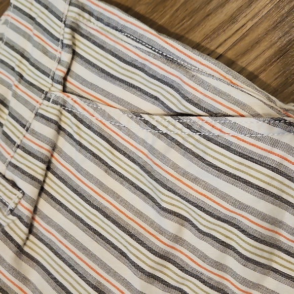 Cabi Size 14 Striped Casual Pants - Picture 4 of 10